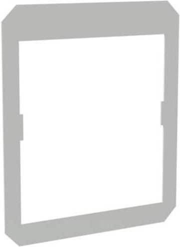 ABB XLP00-4P Frontrahmen für 4-polige XLP00 Rahmen in Grau - Bild 1