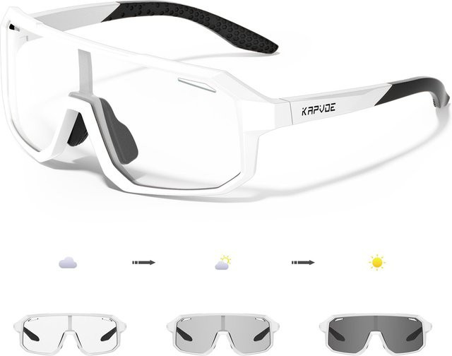 KAPVOE Kinder Sportsonnenbrille, Vollrand, tr90, Unisex - Bild 1