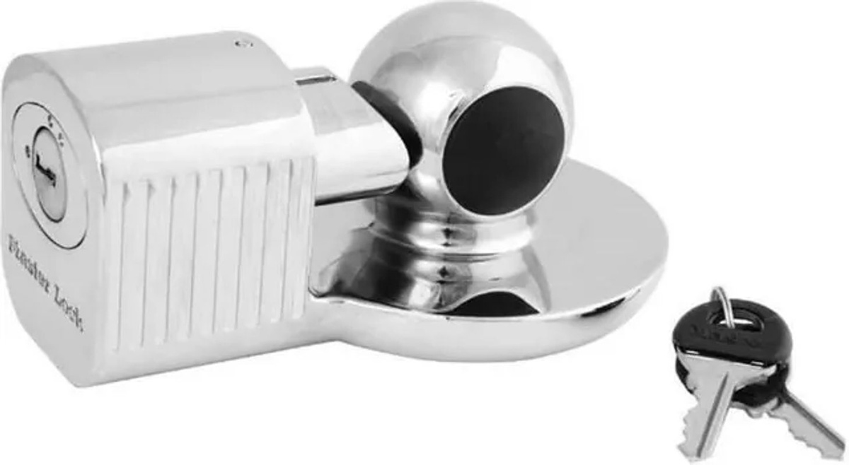 Master Lock Anhängerschloss Universal 377EURDAT in Silber - Bild 2