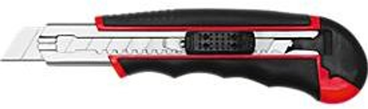WEDO Profi-Cutter AUTO-LOAD 18 mm in Schwarz/Rot - Bild 2