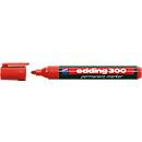 Edding Permanentmarker 300 mit Rundspitze in Rot - Bild 4