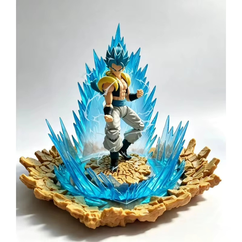 BANDAI Dragon Ball Super Gogeta Super Saiyajin Gott Super Blue, Action Figur, Einzelfigur - Bild 3