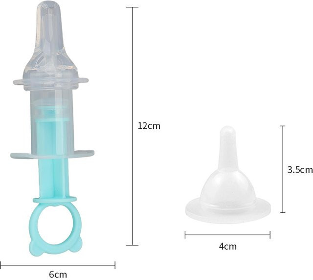 Canaryy Haustiermilch-Aufzuchtflasche mit Messbecher und weicher Spitze, transparent, B/T/H: 12,0 x 6,0 x 6,0 cm - Bild 1