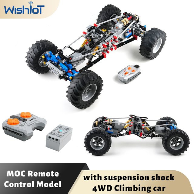wishiot MOC 4WD 4-Rad-Antriebskletterauto, Geländewagen, ferngesteuert - Bild 1