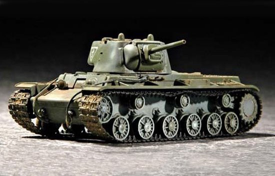 Trumpeter Russian KV-1 M1942 Lightweight Cast Tank, Modellfahrzeug, 1:72 - Bild 1