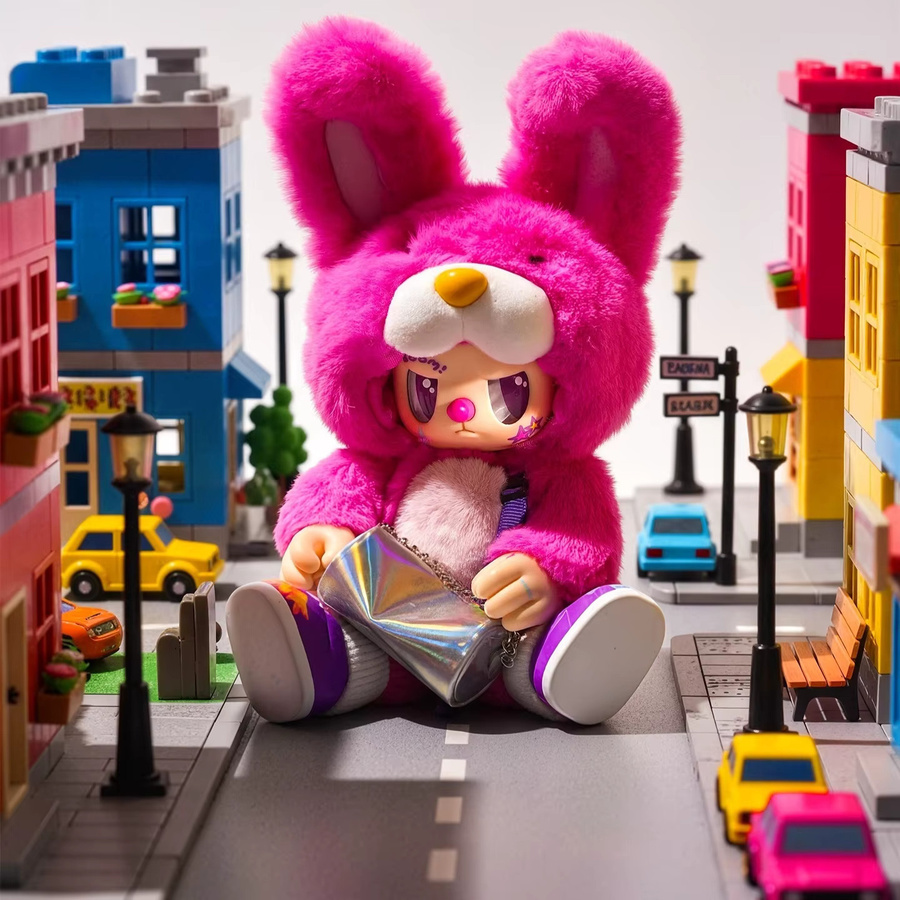 TAKARA TOMY Heißer Rebel Bär Tasche Anhänger, Plüsch Puppe, Blind Box - Bild 3