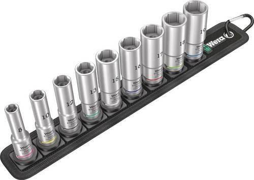 Wera Belt B Deep 1 Steckschlüsseleinsatz-Set 3/8 Zoll, 9-teilig - Bild 1