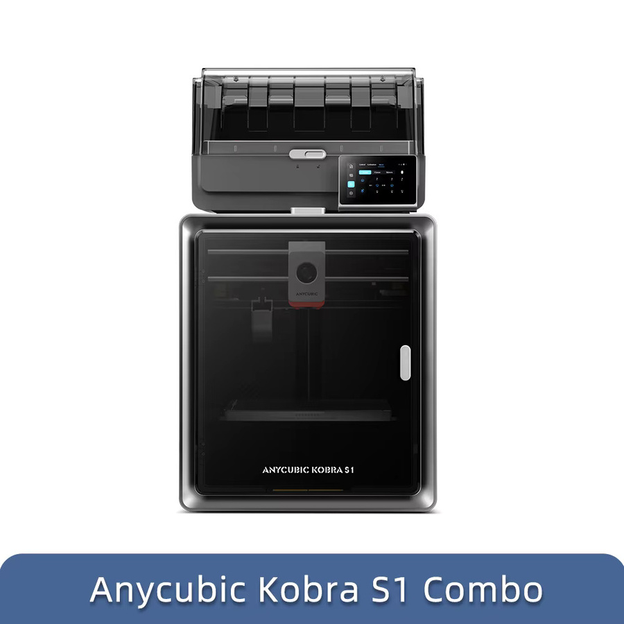 Anycubic Kobra S1 Combo Mehrfarbiger FDM 3D-Drucker mit 600 mm/s Höchstgeschwindigkeit - Bild 5