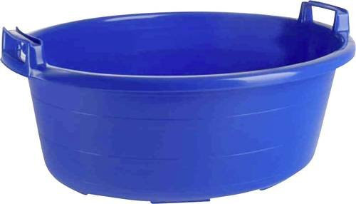 Lockweiler Oval Wanne Blau mit hochstehenden Griffen, Volumen: 60 l, Breite: 75 cm - Bild 1