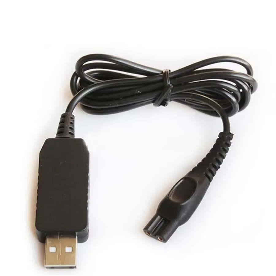LONGPEAN USB-Ladegerät für Rasierer in Schwarz, kompatibel mit QP2530 und HQ850 - Bild 4