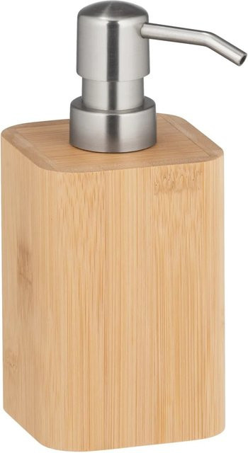 WENKO Seifenspender Bambusa aus Bambus in Beige und Braun - Bild 1