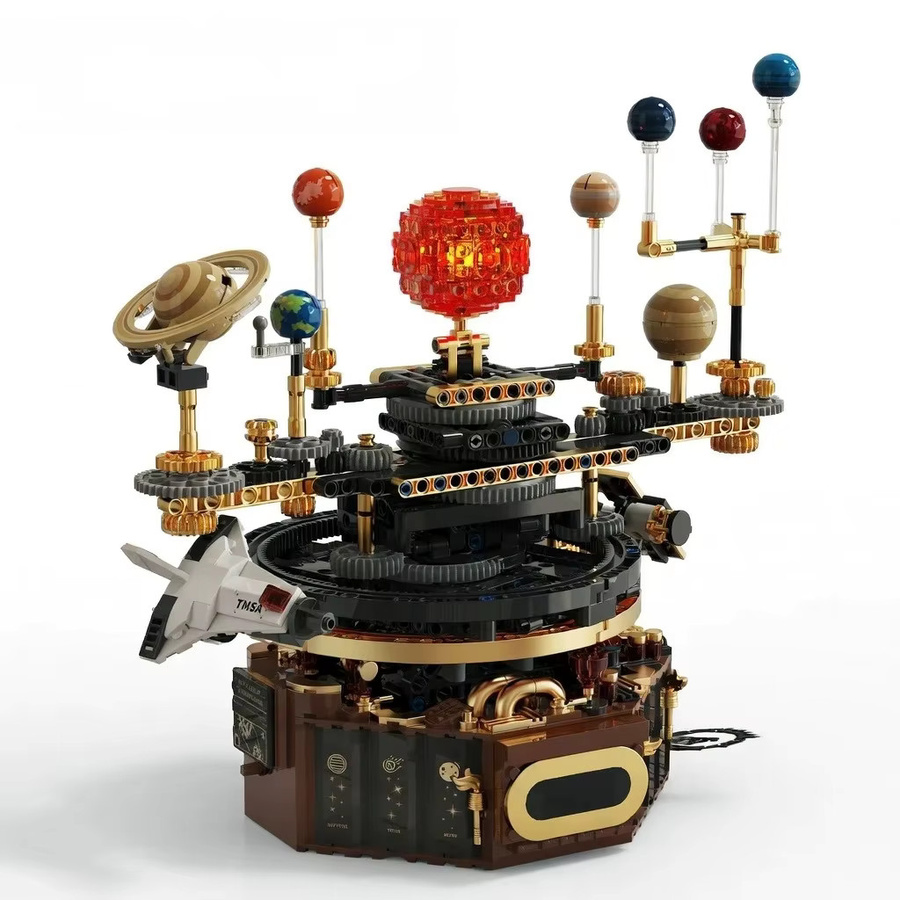 FUNXINEE Mechanischer Weltraum-Sonnensystem-Baukasten, 1098 Teile, ab 8 Jahren - Bild 2