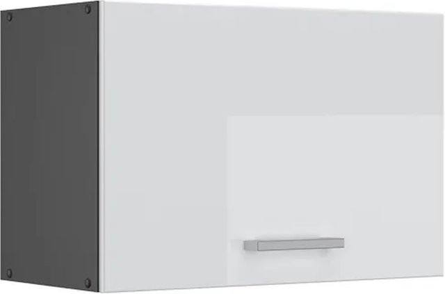 Vicco Küchen-Hängeschrank R-Line Weiß Hochglanz Anthrazit B: 60 cm, H: 40 cm, T: 31 cm - Bild 2
