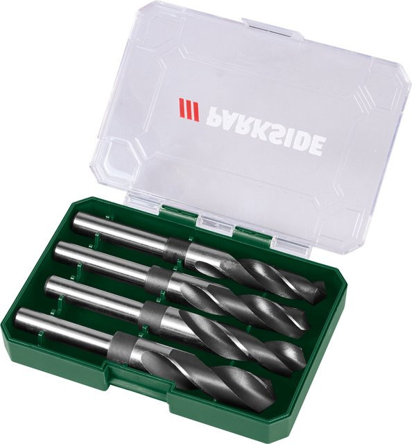 Parkside HSS Spiralbohrer Set PASP 2 A1, 4-teilig, Silber - Bild 1
