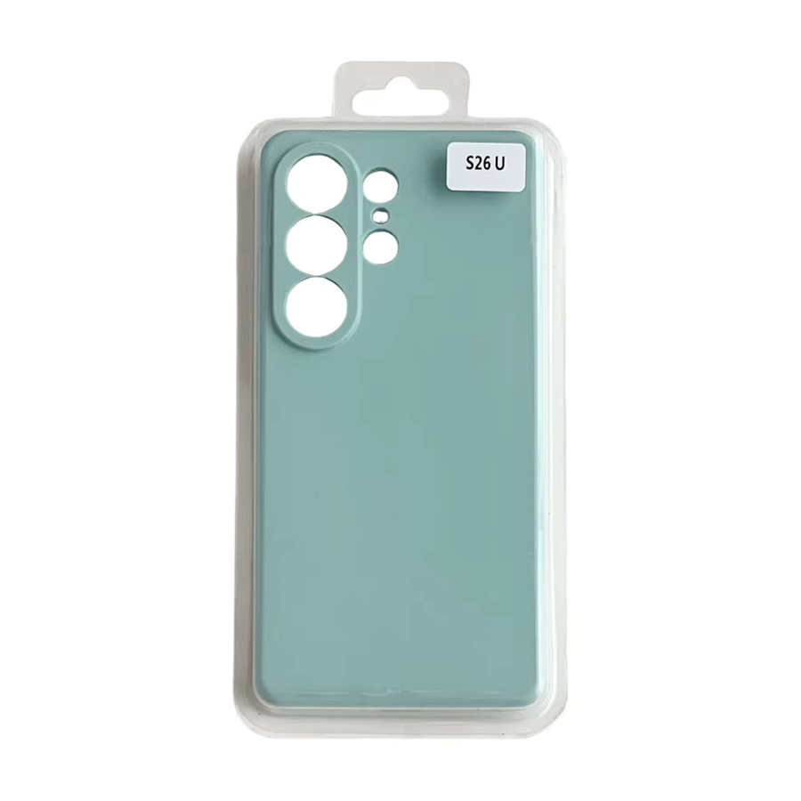 Samsung Original Flüssigsilikonhülle für Samsung Galaxy S26 Ultra und S26 Plus in Blau mit Kameraobjektivschutz und stoßfester Abdeckung - Bild 3