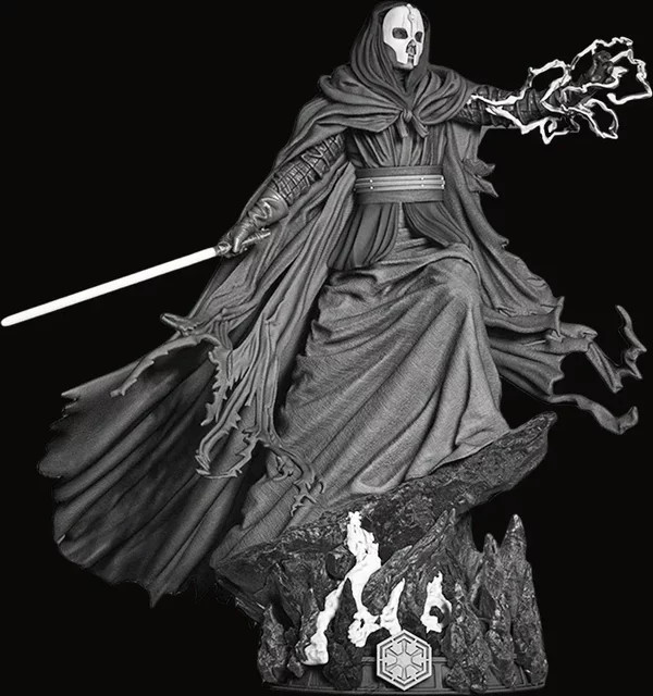 Darth Figur, Miniatur-Harzmodellbausatz, unbemalter Kunststoffmodellbausatz, 1:24 - Bild 1