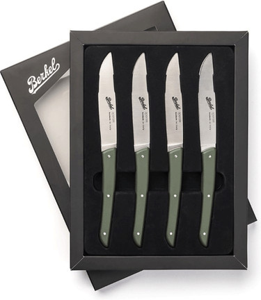 Berkel Steakmesser-Set, 4-teilig, grün matt - Bild 1