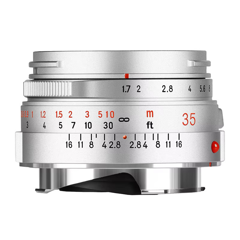7Artisans 35mm F1.7 Vollformat Objektiv mit großer Blendenöffnung in Silber für Leica M-Bajonett - Bild 5