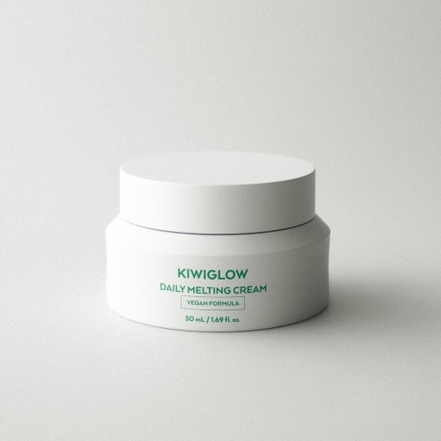 Kiwiglow Tägliche Schmelzcreme, 50 ml, mit Niacinamid, Normale Haut - Bild 1