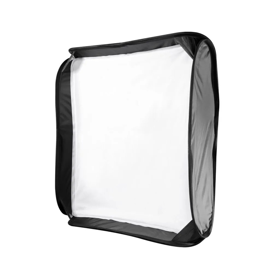 Walimex Pro Magic Softbox Lichtformer mit Blitzhalterung für das Studio, Schwarz und Weiß, B/T/H: 60 x 60 x 40 cm - Bild 2