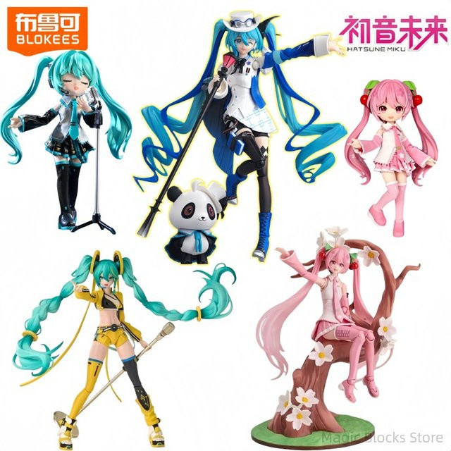 BLOKEES Hatsune Miku Baustein-Set, Spielzeugmodell - Bild 1