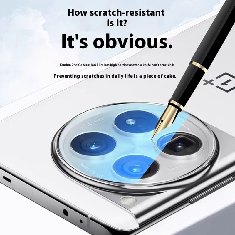3er-Set OnePlus Kameralinsen-Schutzglas mit Installationshilfe, transparent - Bild 4