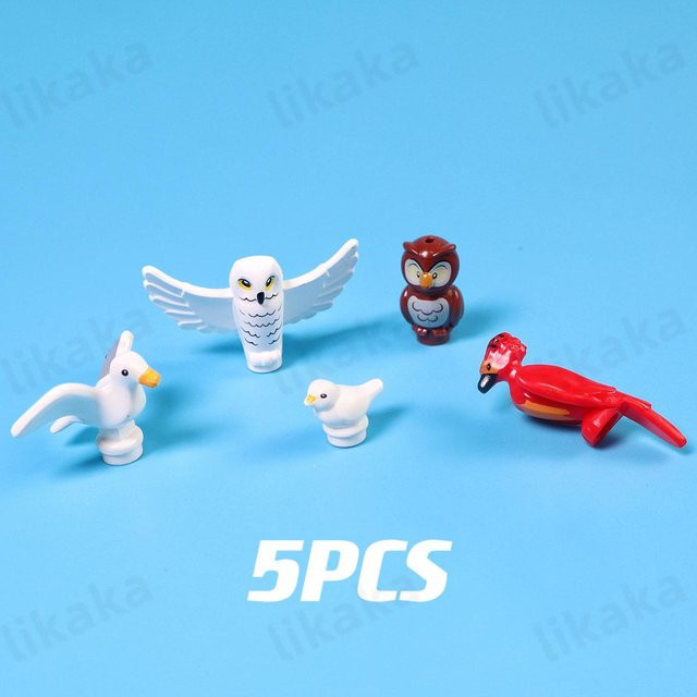 Linyi toy Spielset Tiere Vogel Eule 5-teiliges Set - Bild 1