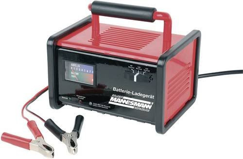 Brüder Mannesmann Werkstattladegerät M12720 in Rot, 6 V / 12 V, 1.5 A / 2 A / 8 A - Bild 1