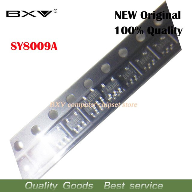 100 Stück sy8009aaac sy8009a sy8009 ad0 ad1 ad2 ad3 adxxx SOT23 in Schwarz - Bild 1