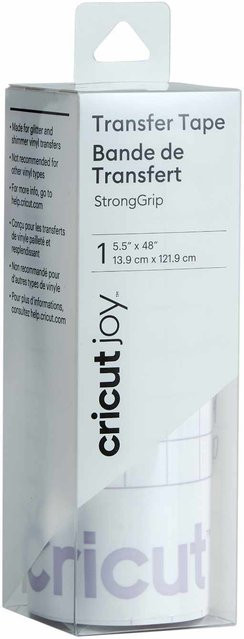 Cricut Joy Transfer Tape Strong Grip transparent Breite: 13,9 cm, Länge: 121,9 cm - Bild 1