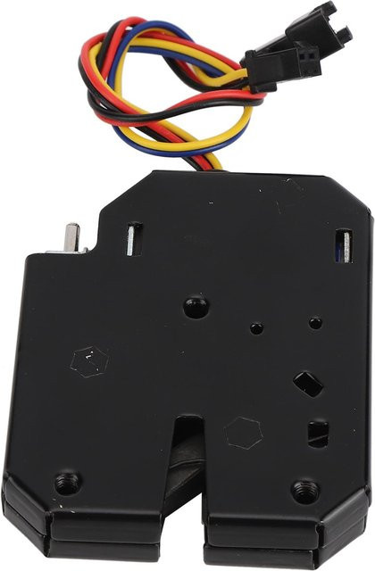 mfySpace Elektromagnetisches Schaltschrank-Schubladenschloss aus Stahl, DC 12V 2A, Schwarz oder Weiß - Bild 1