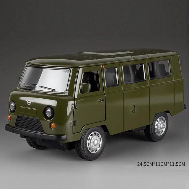 Linyi toy car Uaz Traveler Hunter Diecast Modell, 1:18, mit Licht und Sound, ab 14 Jahren - Bild 1
