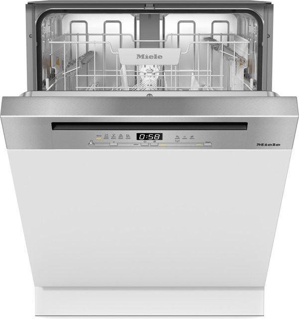 Miele G 5811 i Active Plus teilintegrierbarer Geschirrspüler in Edelstahl CleanSteel, Breite: 60 cm - Bild 1