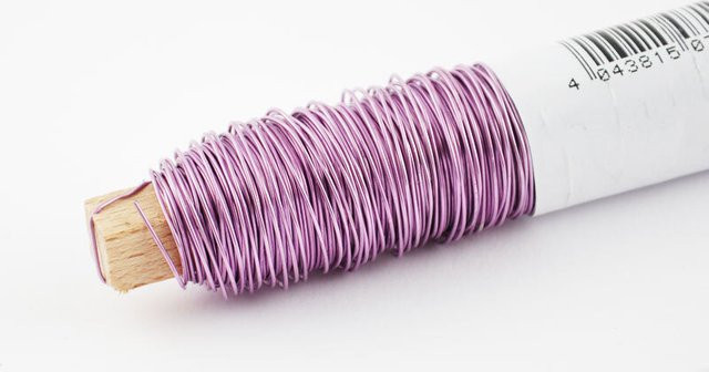 Preissler Lackdraht 0,5 mm in Lavendel, 100 g - Bild 1