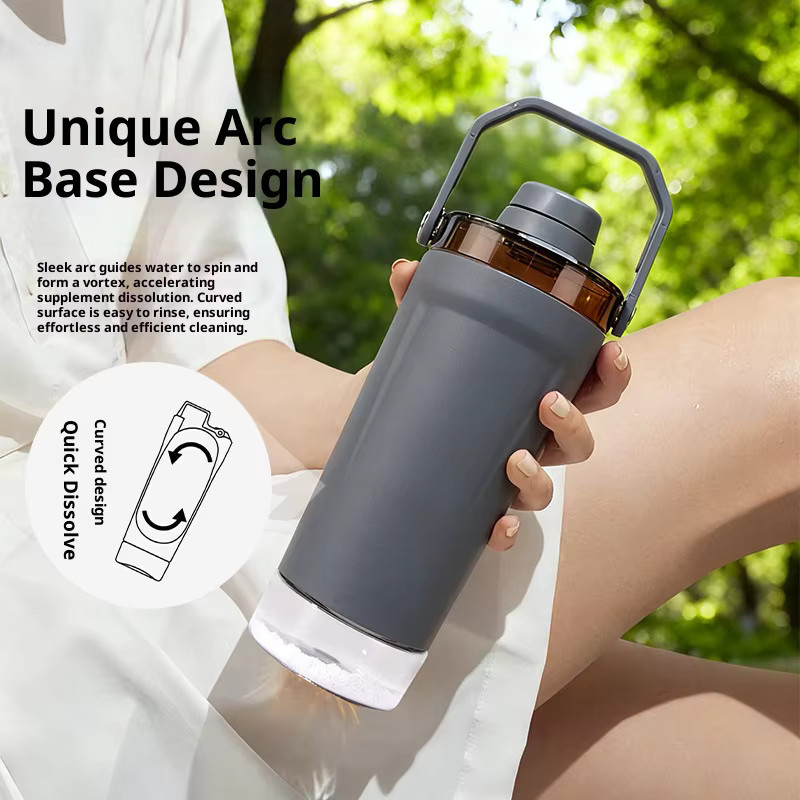 Edelstahl Kaffeebecher im amerikanischen Stil, vakuumisoliertes Outdoor-Mug für unterwegs, Farbe: Grau - Bild 3