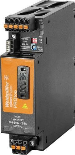 Weidmüller Schaltnetzgerät 24 V/DC 5A 120W Schwarz 2466870000 - Bild 1