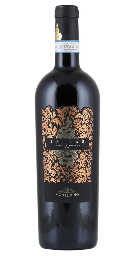 Montedidio Papias Primitivo di Manduria 2022, Rotwein, 0,75 l - Bild 2