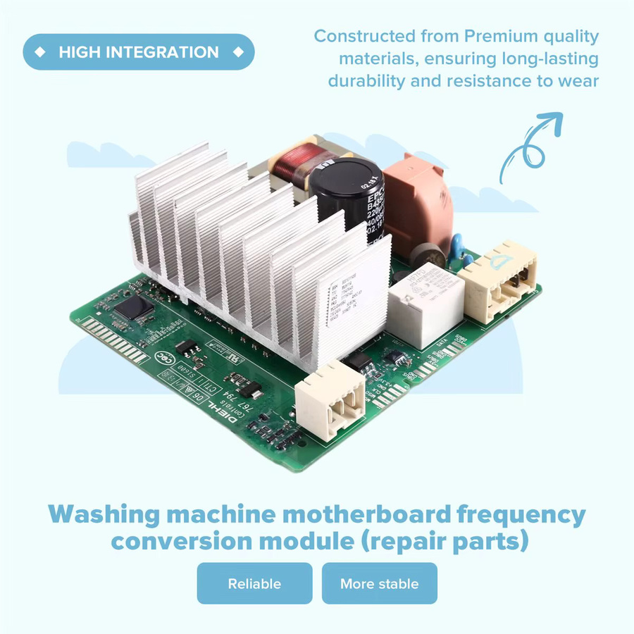 Siemens Inverter-Modul für Waschmaschinen-Motherboards passend für IQ300 IQ500 IQ700 in Multicolor - Bild 3