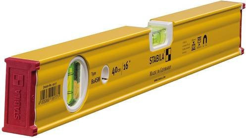 Stabila Wasserwaage Type 80 ASM aus Aluminium in Gelb, Länge: 40 cm - Bild 1