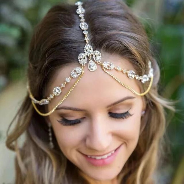 FirstStar Stirnband, Kristall, Damen, Hochzeit - Bild 1