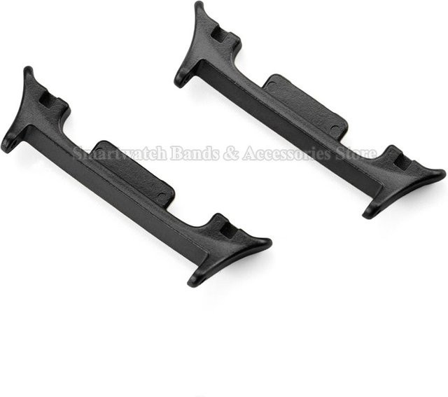 TONJUSA S Uhrenadapter Edelstahl, schwarz, 20mm, 22mm - Bild 1