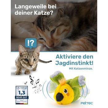 PetTec interaktives Plüschtier für Katzen, Papagei - Bild 2