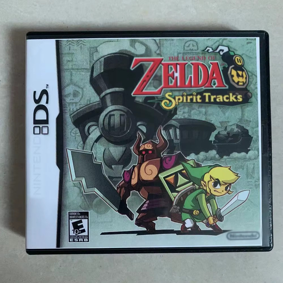 Legend of Zelda Phantom Hourglass/Spirit Tracks NDS-Spielkarte USA-Version R4-Version von Bandai - Bild 3