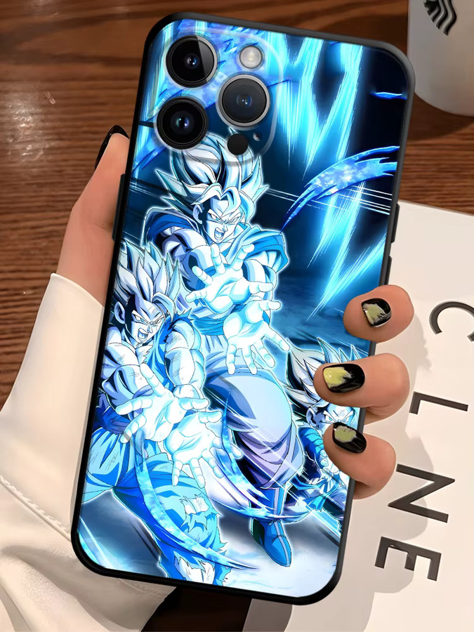 Dragon Ball Goku Handyhülle für iPhone Modelle in Schwarz - Bild 7