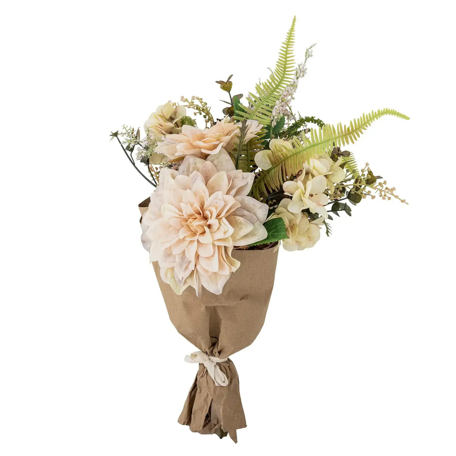 Bloomingville Kunstblumen Strauß Chrysanthemum Nature Glow in Multicolour, Höhe: 46 cm, Breite: 23 cm, Tiefe: 23 cm - Bild 1