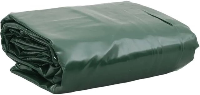 vidaXL Abdeckplane aus PVC in Grün mit 650 g/m² Fläche: 6 x 8 m - Bild 1