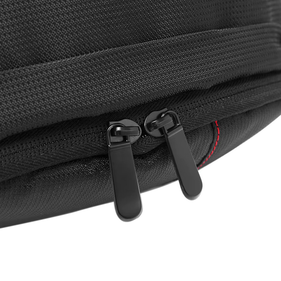 Multifunktionaler wasserabweisender Kamerarucksack für DSLR und Videokameras in Schwarz und Lila - Bild 5