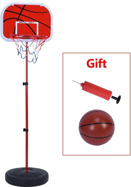 TOMTOP JMS Basketball-Ständersystem Korb-Rückwandnetz-Set rot - Bild 1