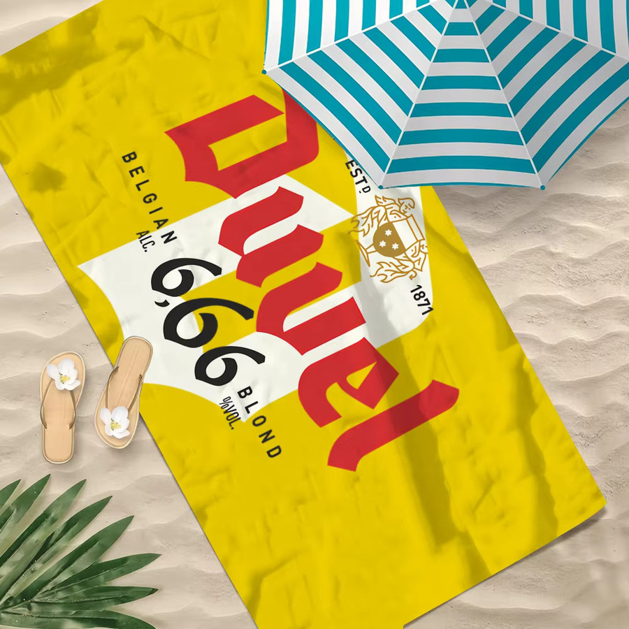 D-Duvel Strandtuch multicolor schnell trocknendes Handtuch für Sport, Fitnessstudio und Reisen - Bild 3