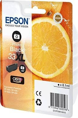 Epson C13T33614010 Claria Premium Tintenpatrone Schwarz für XP530, 8,1 ml - Bild 1